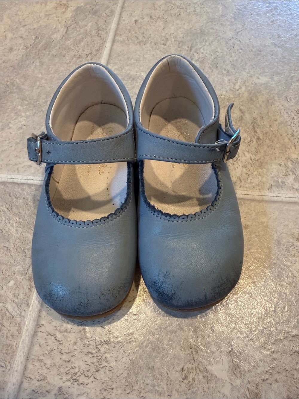 LaCoqueta Mary Jane Shoes in Light Blue